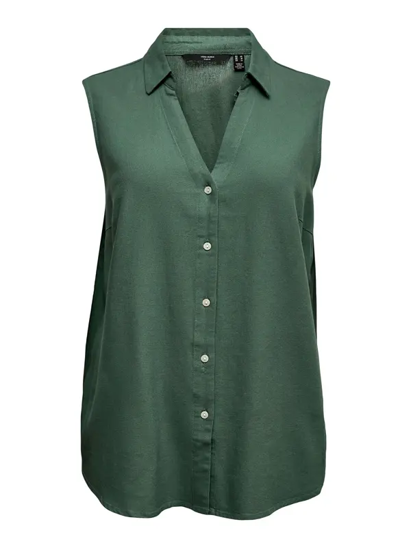 Vero Moda Curve Vero Moda Curve Bluza 'VMCMymilo'  tamno zelena