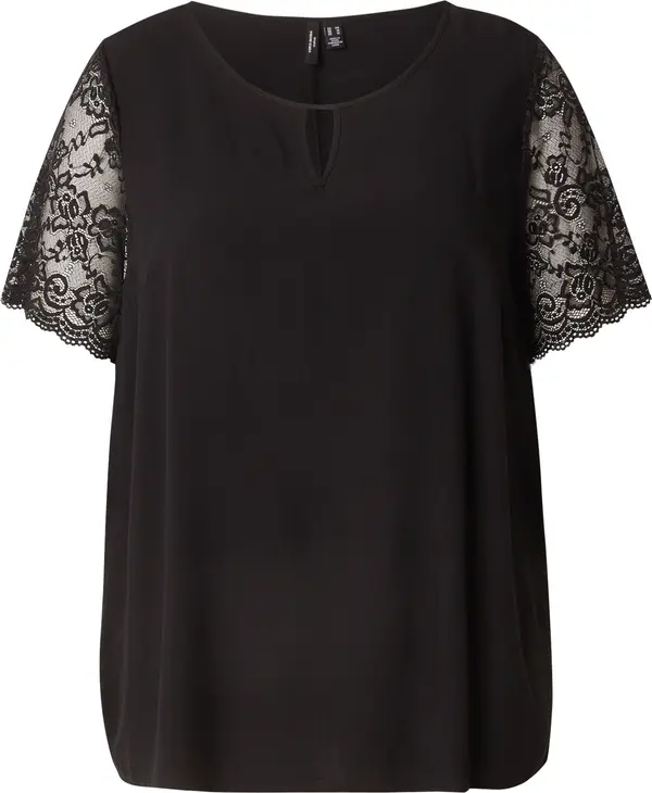 Vero Moda Vero Moda Curve Bluza 'VMCRusk'  crna