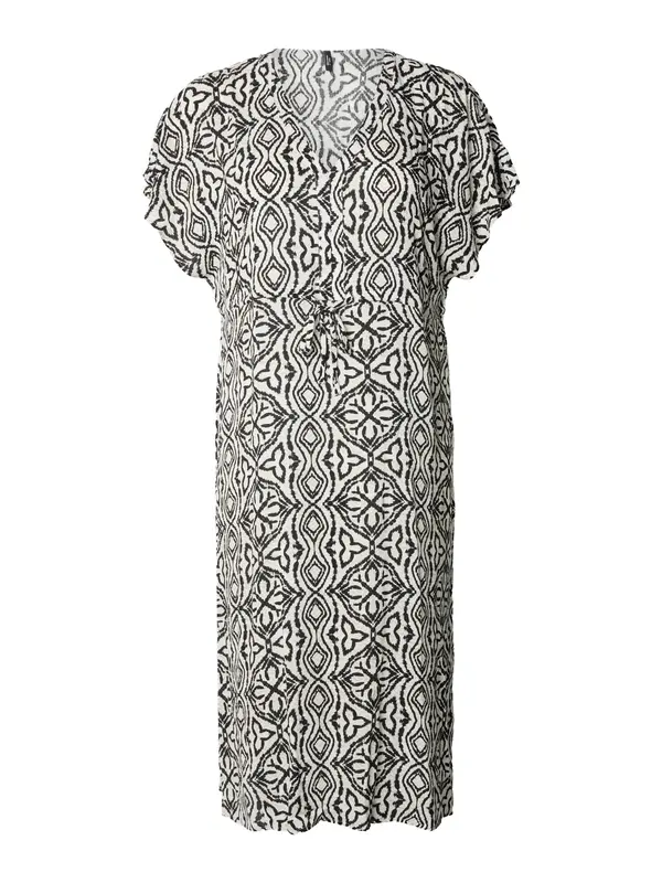 Vero Moda Vero Moda Curve Haljina 'VMCMENNY'  boja pijeska / crna