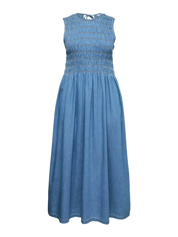Vero Moda Curve Vero Moda Curve Haljina 'VMCNerina'  plavi traper