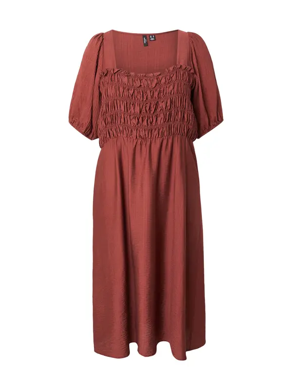 Vero Moda Vero Moda Curve Haljina 'VMCNori'  hrđavo crvena