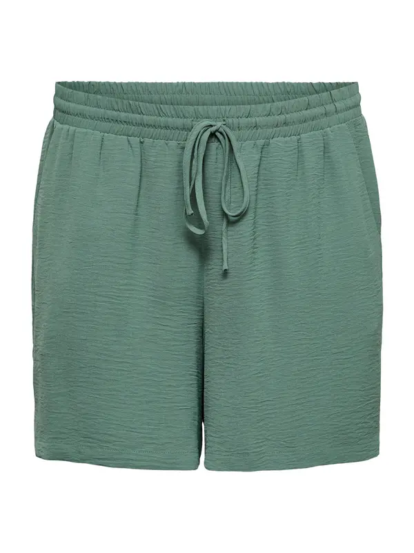 Vero Moda Vero Moda Curve Hlače 'VMCALVA'  tamno zelena