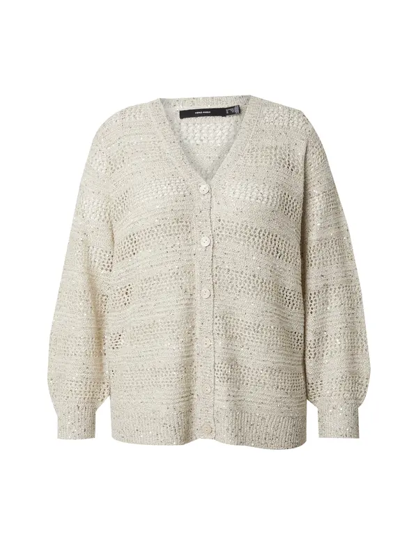Vero Moda Curve Vero Moda Curve Kardigan 'VMCLeilani'  bež