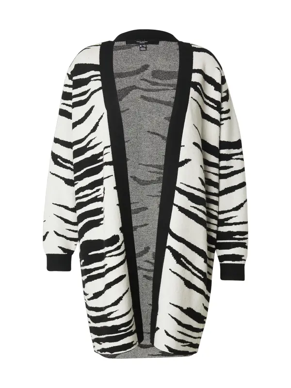 Vero Moda Curve Vero Moda Curve Kardigan 'VMCNANCY'  crna / bijela