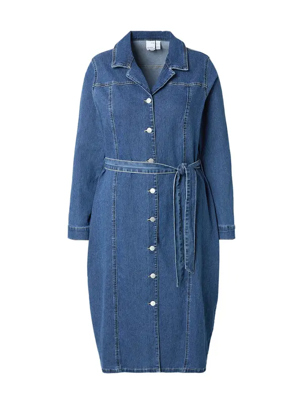 Vero Moda Vero Moda Curve Košulja haljina 'VMCTelly'  plavi traper