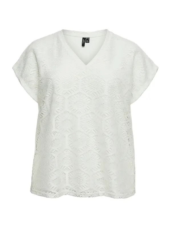 Vero Moda Vero Moda Curve Majica 'VMCIRIS'  bijela