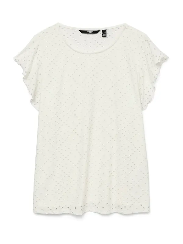 Vero Moda Curve Vero Moda Curve Majica 'VMCTASSA'  bijela