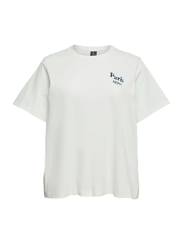 Vero Moda Vero Moda Curve Majica 'VMCVERA CATY'  svijetlobež / petrol / roza / bijela