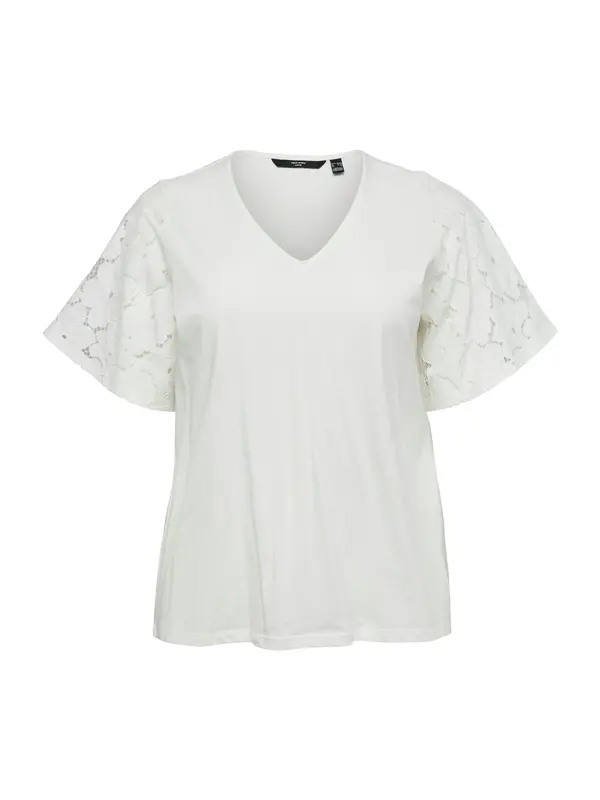 Vero Moda Vero Moda Curve Majica 'VMCVILLA'  bijela