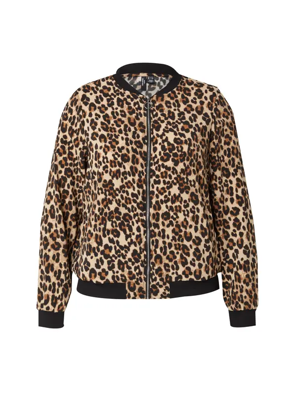 Vero Moda Curve Vero Moda Curve Prijelazna jakna  bež / smeđa / crna