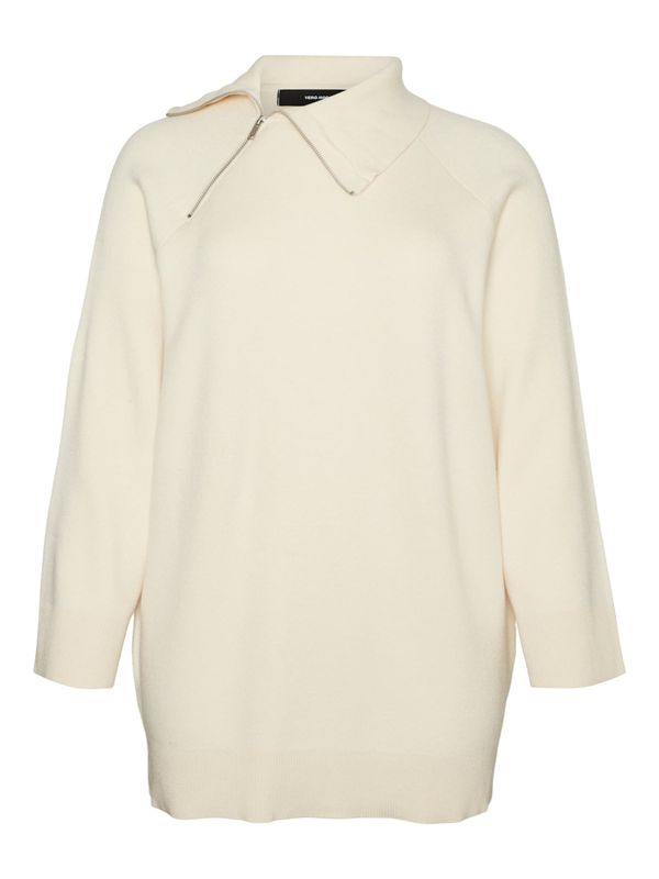 Vero Moda Curve Vero Moda Curve Pulover 'Gold'  ecru/prljavo bijela