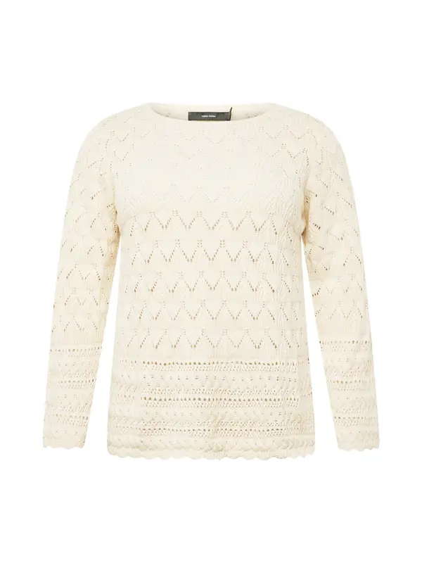 Vero Moda Vero Moda Curve Pulover 'VMCLUA'  bež