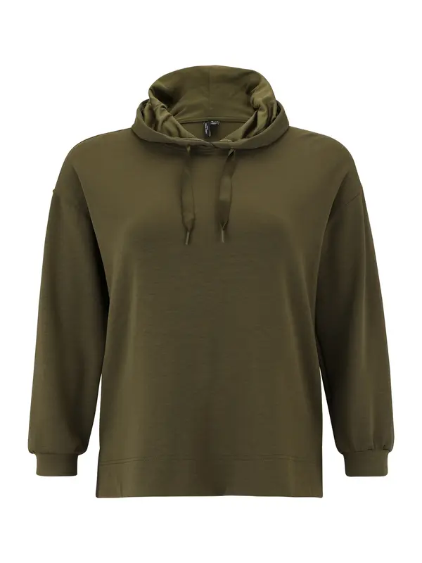 Vero Moda Curve Vero Moda Curve Sweater majica 'VMCHALI'  maslinasta