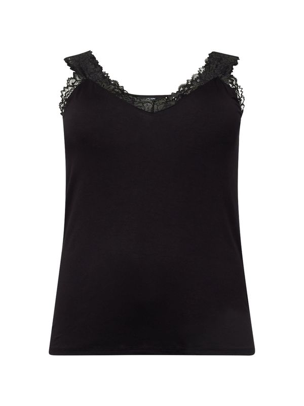 Vero Moda Curve Vero Moda Curve Top 'ROSA'  crna