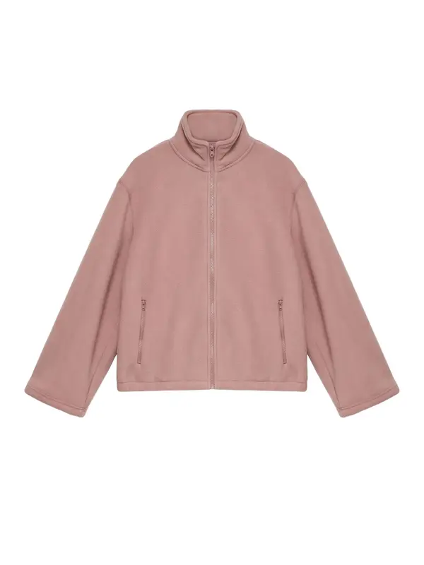 Vero Moda VERO MODA Flis jakna 'VMJANNIE'  prljavo roza