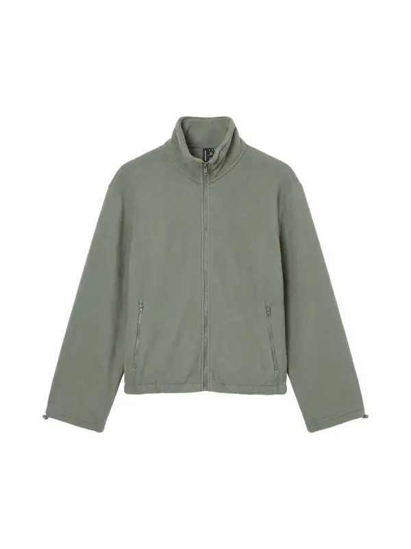 Vero Moda VERO MODA Flis jakna 'VMJannie'  tamno zelena