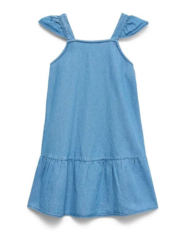 Vero Moda Girl Vero Moda Girl Haljina 'VMHolly'  plavi traper