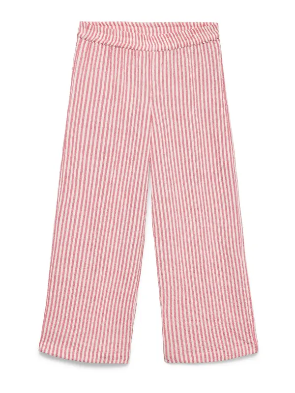 Vero Moda Girl Vero Moda Girl Hlače 'VMAnnie'  svijetloroza / bijela