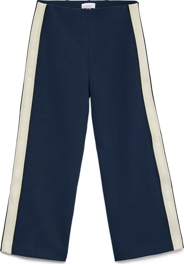 Vero Moda Vero Moda Girl Hlače 'VMBERLIN'  mornarsko plava / crna / bijela