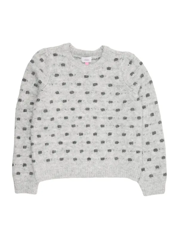 Vero Moda Vero Moda Girl Pulover 'VMDOTTY'  siva / tamo siva