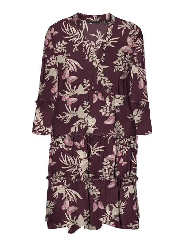 VERO MODA VERO MODA Haljina 'EASY JOY'  menta / roza / boja vina