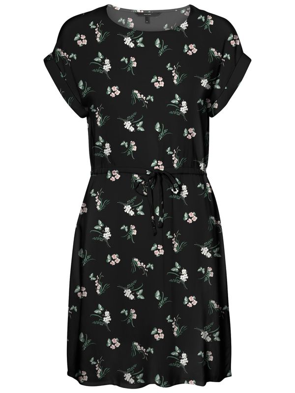 Vero Moda VERO MODA Haljina 'EASY JOY'  travnato zelena / prljavo roza / crna / bijela