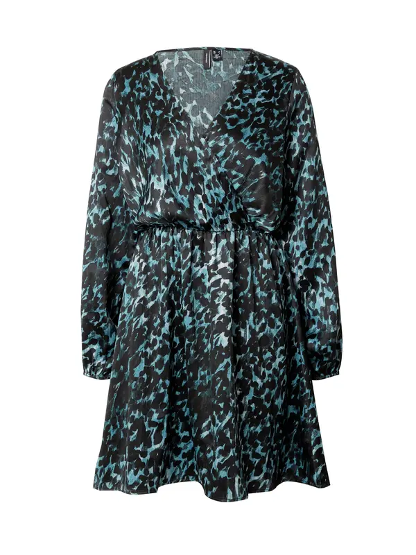 VERO MODA VERO MODA Haljina 'GILLEA'  smaragdno zelena / crna