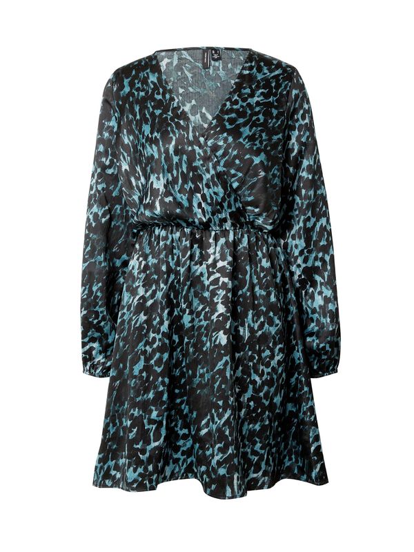 VERO MODA VERO MODA Haljina 'GILLEA'  smaragdno zelena / crna