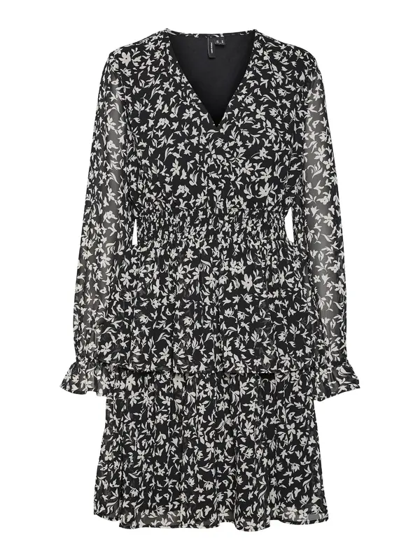 VERO MODA VERO MODA Haljina 'Holly'  crna / bijela