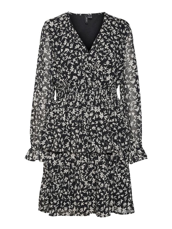 VERO MODA VERO MODA Haljina 'Holly'  crna / bijela