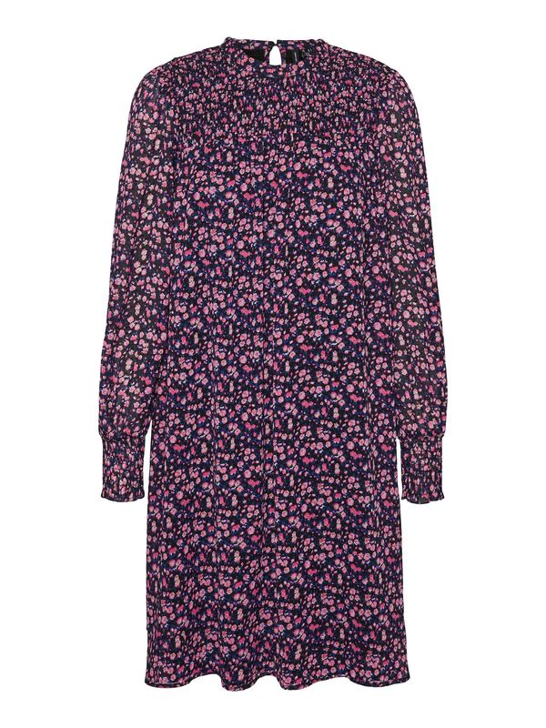 VERO MODA VERO MODA Haljina 'HOLLY VICA'  ljubičasto plava / ciklama / roza / crna