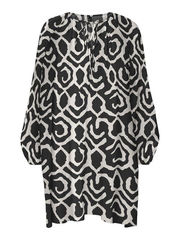 VERO MODA VERO MODA Haljina 'Iris'  bež siva / crna