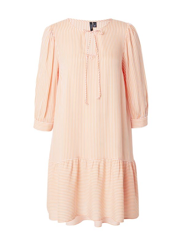 Vero Moda VERO MODA Haljina  narančasta / bijela