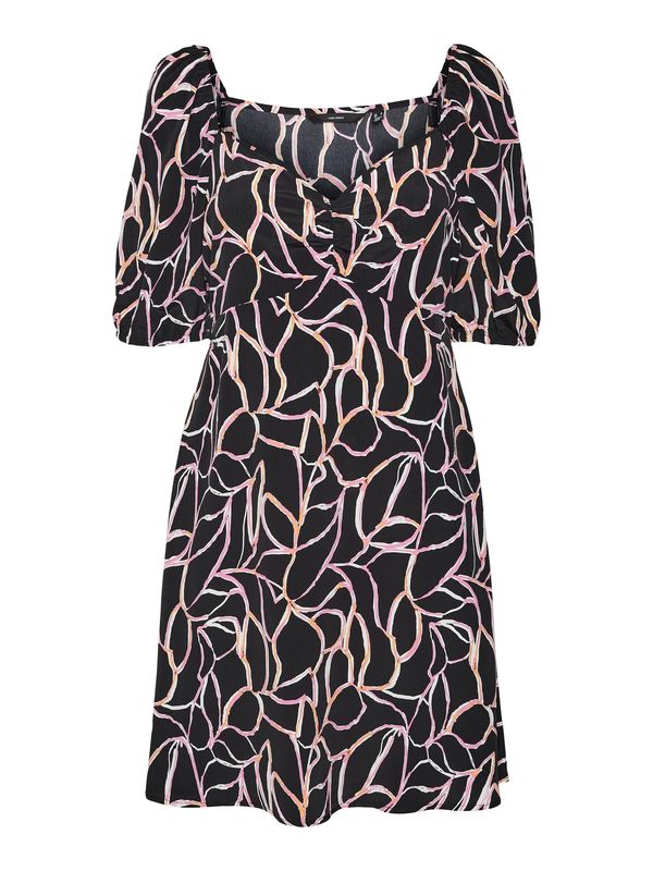 VERO MODA VERO MODA Haljina 'NYA'  narančasta / roza / crna / bijela