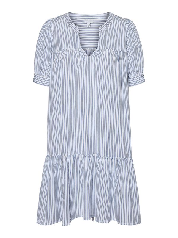 VERO MODA VERO MODA Haljina 'Palmer'  golublje plava / bijela