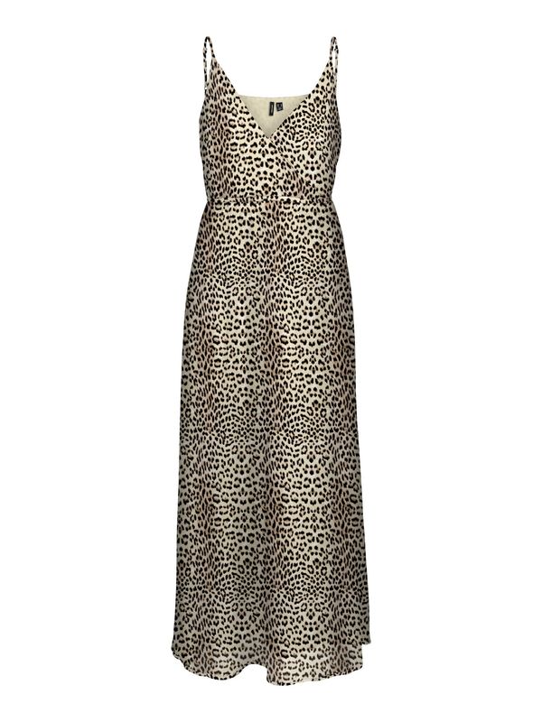 VERO MODA VERO MODA Haljina 'SMILLA'  ecru/prljavo bijela / taupe siva / crna