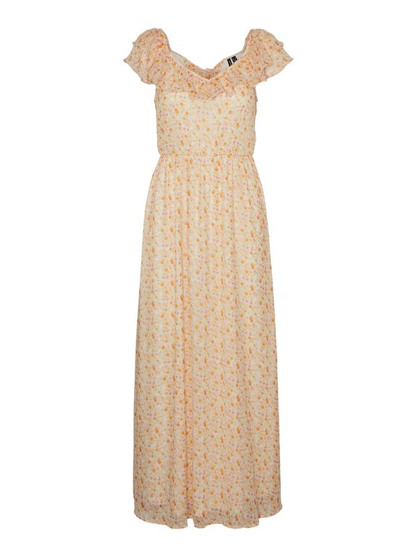 VERO MODA VERO MODA Haljina 'SMILLA'  narančasta / rosé / svijetloroza / vuneno bijela