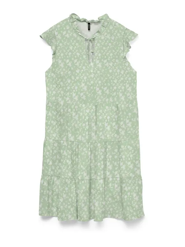 Vero Moda VERO MODA Haljina 'VMALBA'  menta / bijela
