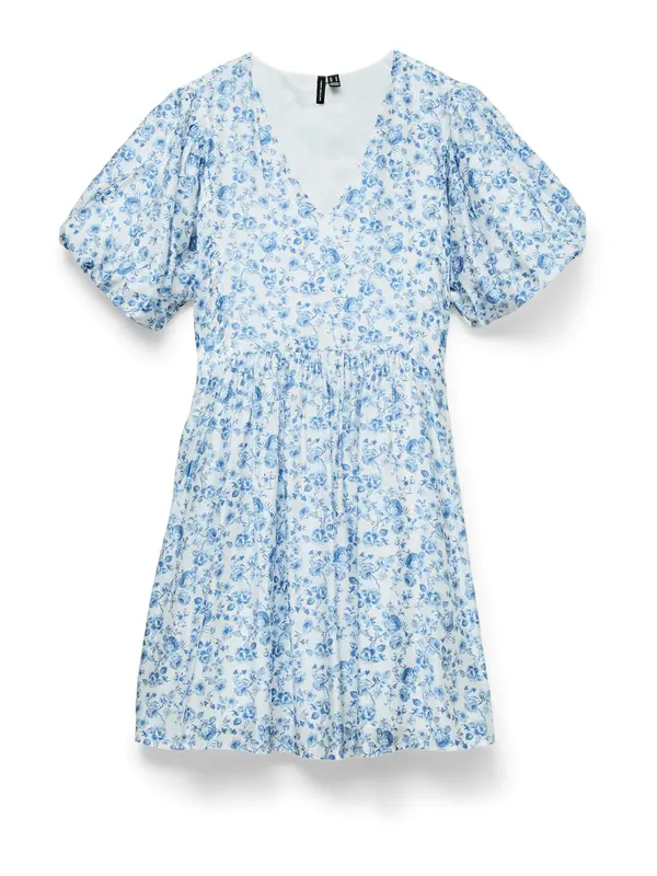 VERO MODA VERO MODA Haljina 'VMBLISS'  plava / svijetloplava / bijela