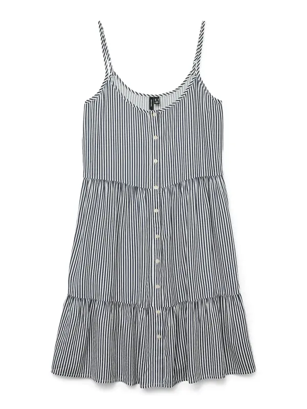 VERO MODA VERO MODA Haljina 'VMBumpy'  morsko plava / bijela