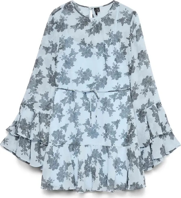Vero Moda VERO MODA Haljina 'VMCamille'  morsko plava / svijetloplava