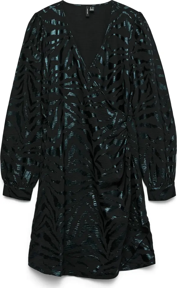 Vero Moda VERO MODA Haljina 'VMCARLA'  tamno zelena / crna