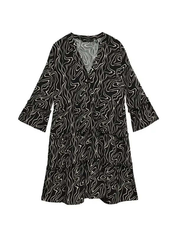 Vero Moda VERO MODA Haljina 'VMEASY JOY'  boja pijeska / crna