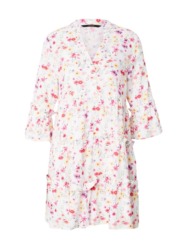 VERO MODA VERO MODA Haljina 'VMEASY JOY'  svijetložuta / menta / svijetloroza / prljavo bijela