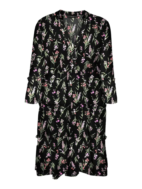 VERO MODA VERO MODA Haljina 'VMEasy'  svijetlozelena / orhideja bijela / pastelno crvena / crna