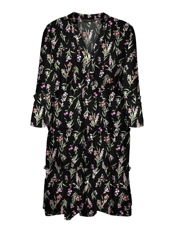 VERO MODA VERO MODA Haljina 'VMEasy'  svijetlozelena / orhideja bijela / pastelno crvena / crna