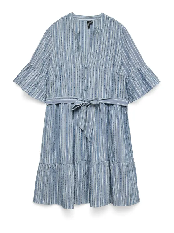Vero Moda VERO MODA Haljina 'VMElena'  opal / golublje plava / bijela