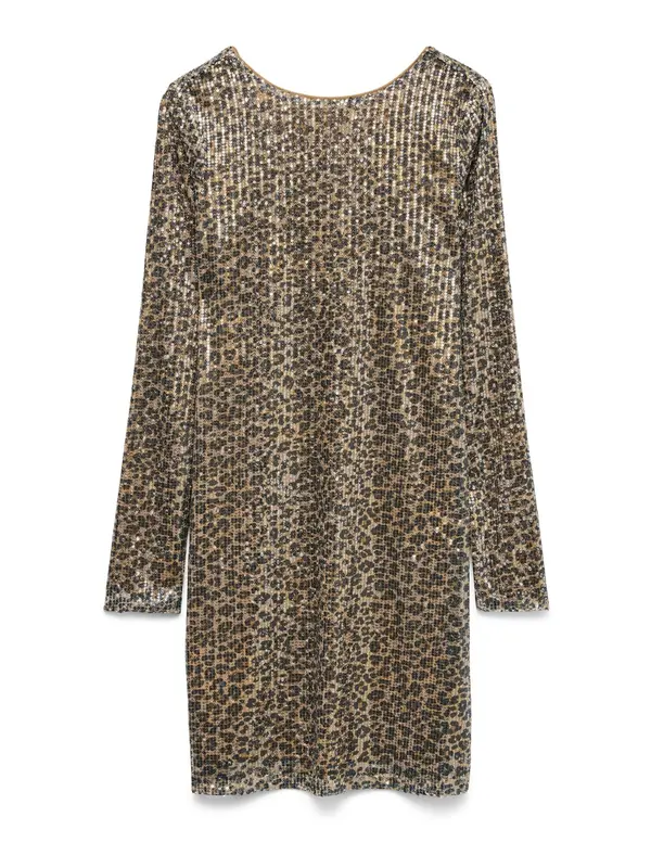 Vero Moda VERO MODA Haljina 'VMHANYA'  boja devine dlake (camel) / tamno bež / smeđa