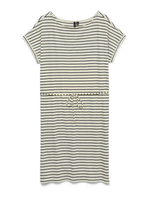 Vero Moda VERO MODA Haljina 'VMHOLLI'  ecru/prljavo bijela / mornarsko plava