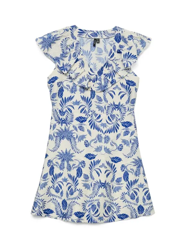 VERO MODA VERO MODA Haljina 'VMKAIA'  svijetlobež / kobalt plava